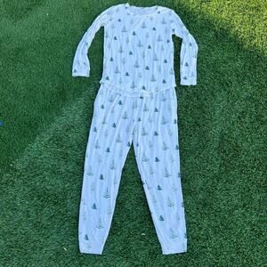 Women’s Pajama Sets LARGE Kyte Long Sleeve Long Pants 2 Pairs of Pants Bundle